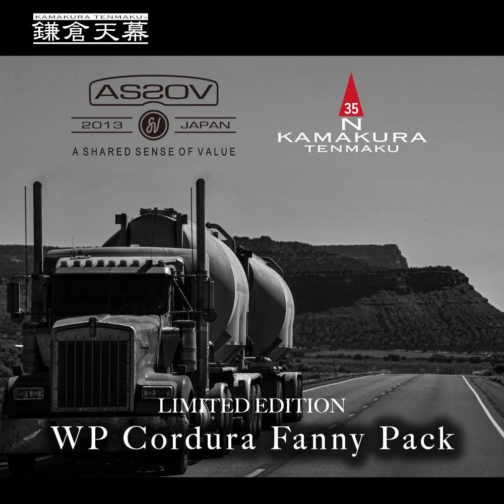 GKetsuさま専用　AS2OV CORDURA ボディバッグ　カジュアルベルト 公式】鎌倉天幕×AS2OV ボディバッグ（鎌倉天幕別注カラー）｜透