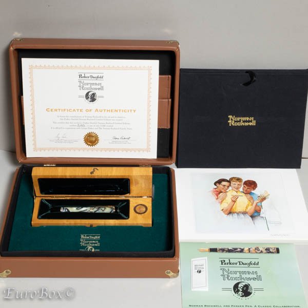 PARKER Duofold Norman Rockwell パーカー デュオフォールド ノーマン・ロックウェル 万年筆 - Euro Box