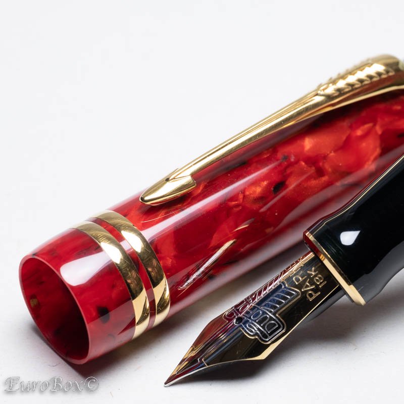 パーカー デュオフォールド ジャスパーレッド センテニアル PARKER Duofold Jasper Red Centennial -  ユーロボックス - Euro Box