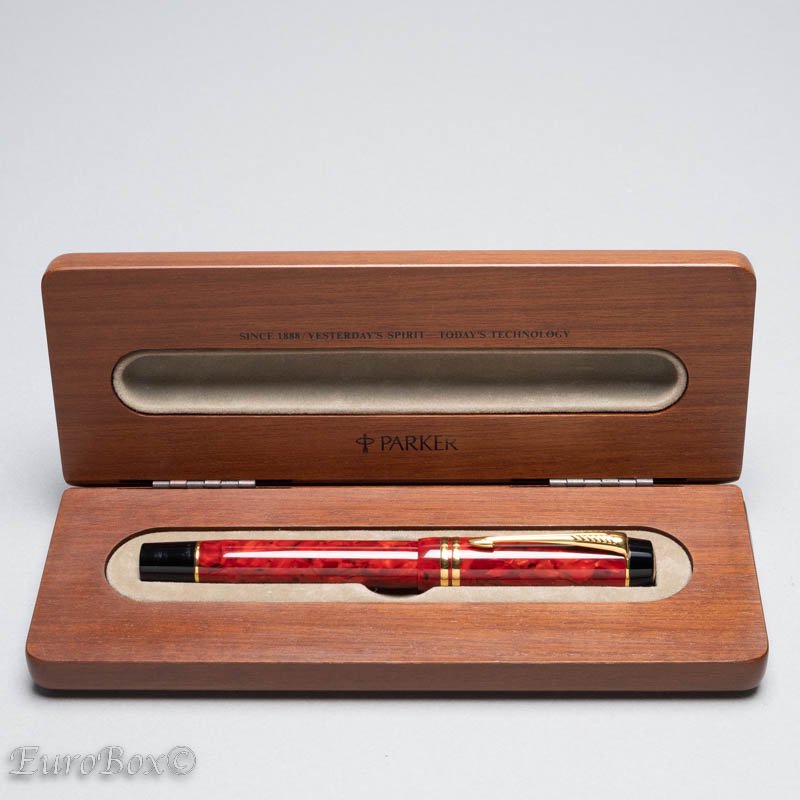 パーカー デュオフォールド ジャスパーレッド センテニアル PARKER Duofold Jasper Red Centennial -  ユーロボックス - Euro Box