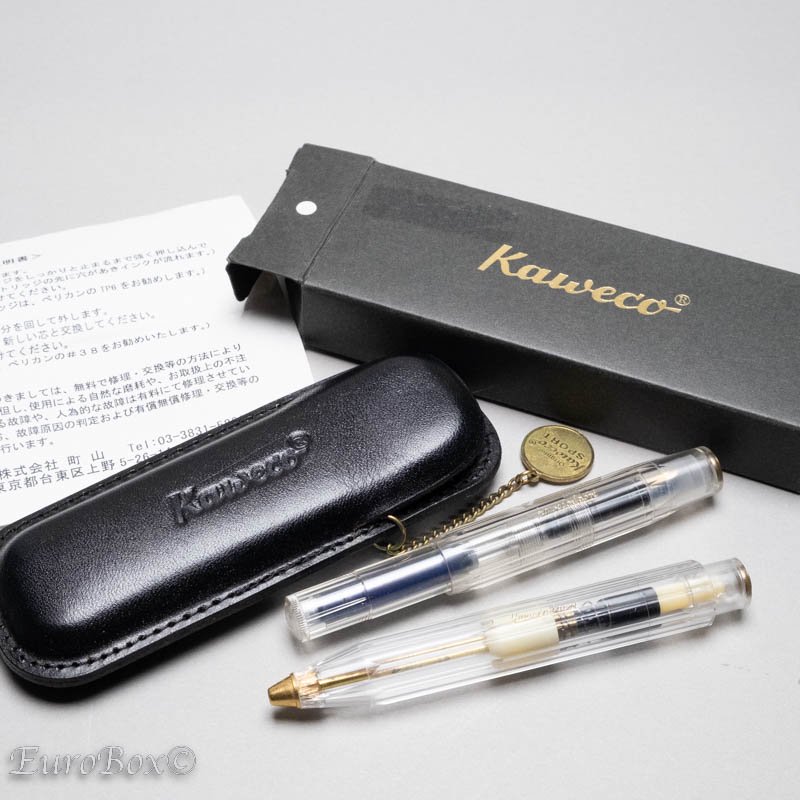 カヴェコ 万年筆 クラシックスポーツ スケルトン KAWECO Classic Sport Skeleton - ユーロボックス - Euro Box