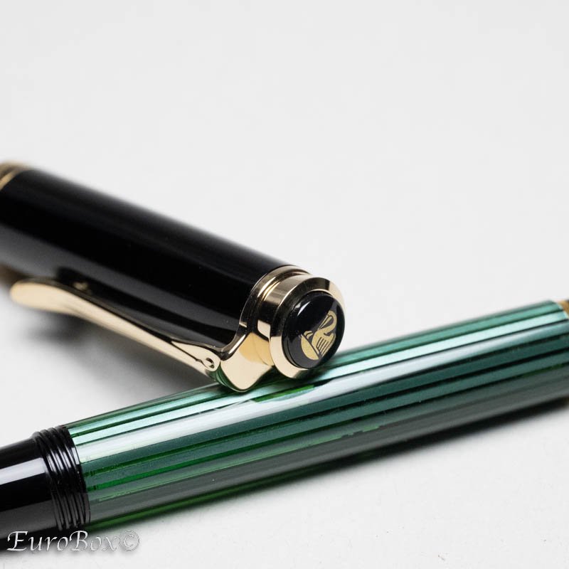 筆記具PELIKAN Souveran M300 Green-Stripe FP - 筆記具