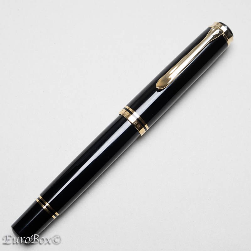 ペリカン 万年筆 スーべレーン M1000 ブラック Pelikan Souveran M1000 Black - ユーロボックス - Euro Box