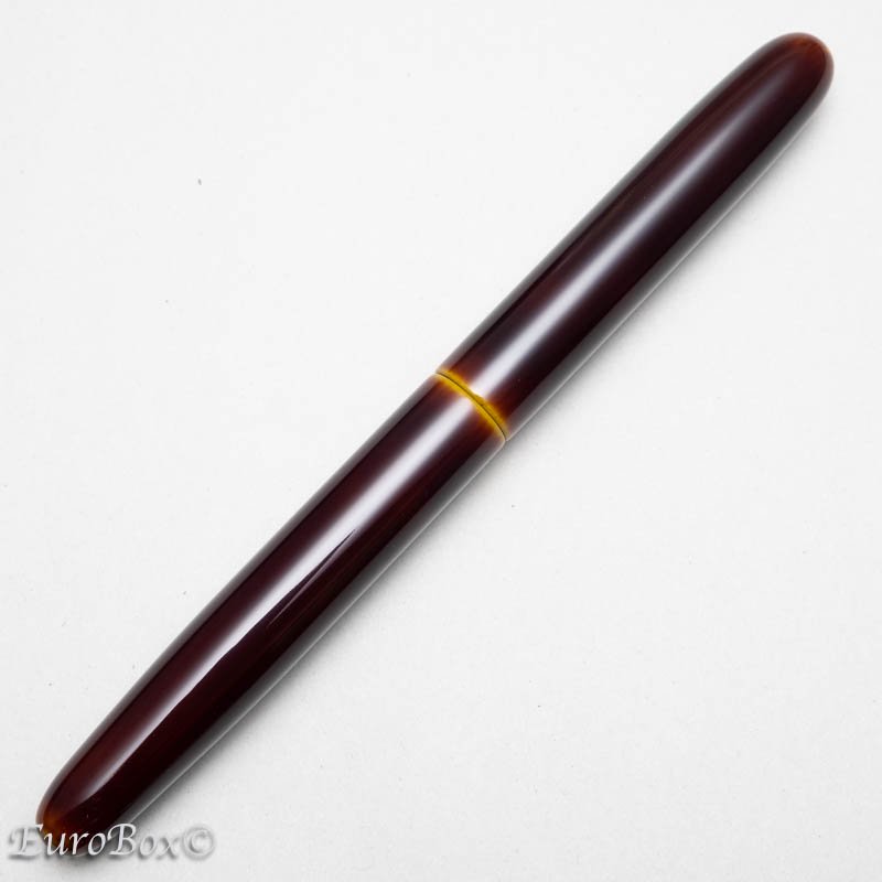 中屋万年筆(ナガサワオリジナル) シガー ロング 朽葉溜   NAKAYA(Nagasawa OEM Pen) Kuchiba-Tame Long Cigar Model