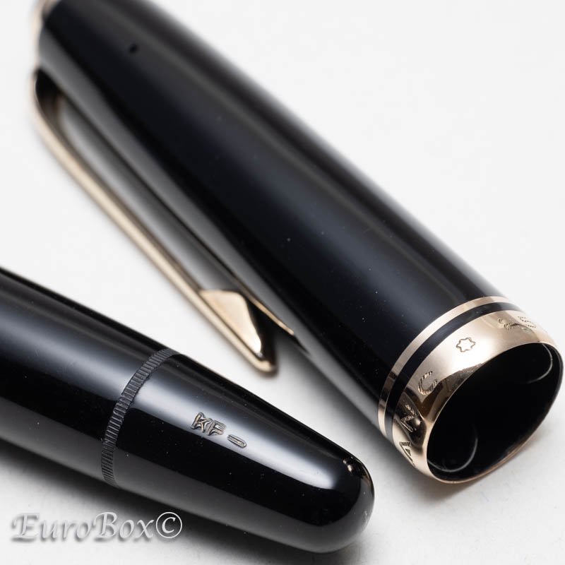 モンブラン 万年筆 256 ブラック MONTBLANC 256 Black - ユーロ