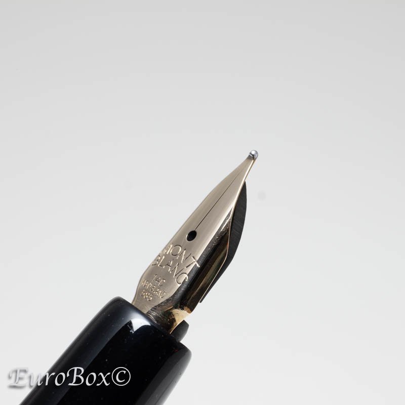 モンブラン 万年筆 254 ブラック クーゲルニブ付 MONTBLANC 254 Black with Kugel Point Nib -  ユーロボックス - Euro Box