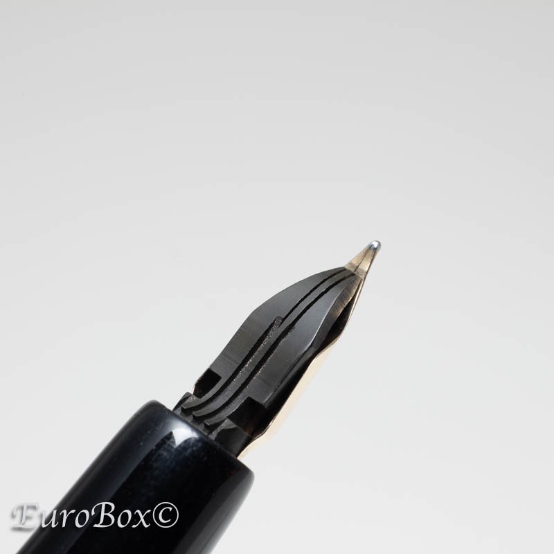 モンブラン 万年筆 254 ブラック クーゲルニブ付 MONTBLANC 254 Black with Kugel Point Nib -  ユーロボックス - Euro Box