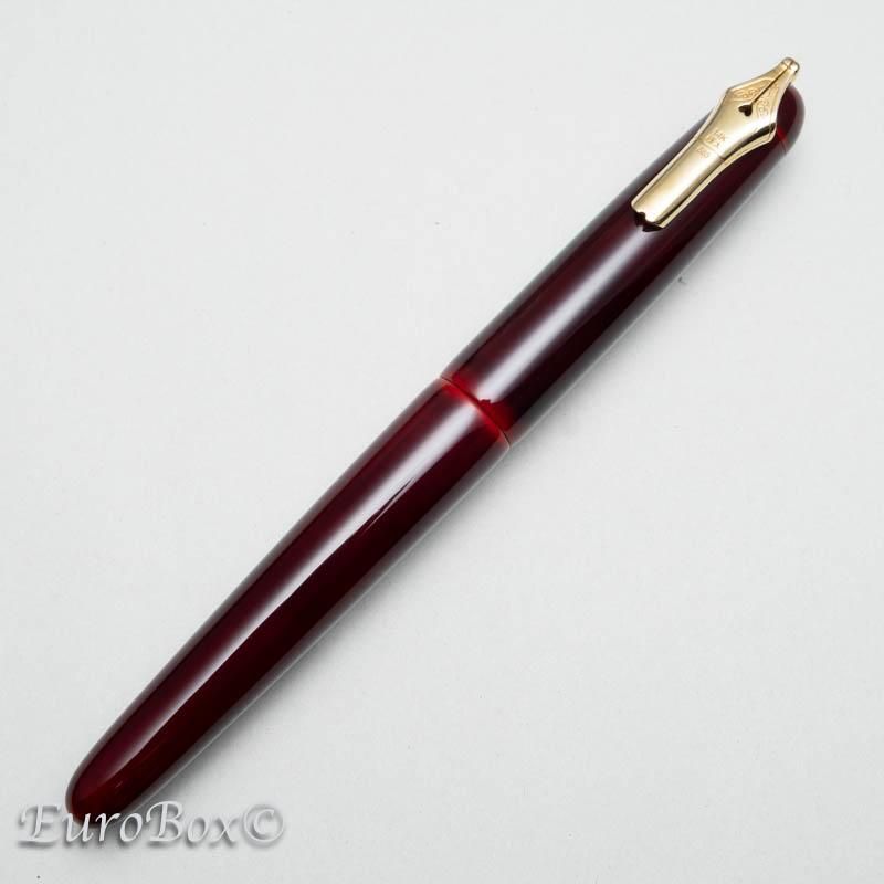 中屋万年筆 ライターモデル ポータブル 赤溜 趣味の文具箱オリジナル NAKAYA Portable Writer Aka-tamenuri -  Euro Box