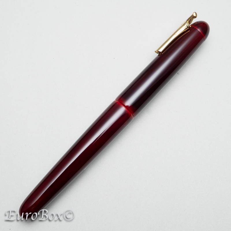 中屋万年筆 ライターモデル ポータブル 赤溜 趣味の文具箱オリジナル NAKAYA Portable Writer Aka-tamenuri -  Euro Box