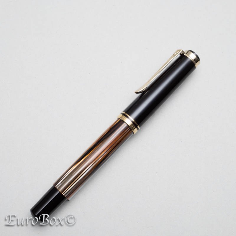 ペリカン 万年筆 M400SE ブラウンストライプ Pelikan M400SE Brown Stripe - ユーロボックス - Euro Box