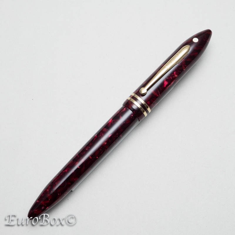 シェーファー 万年筆 バランス マーブル クリムゾングロー SHEAFFER Balance Marble Crimson Glow -  ユーロボックス - Euro Box