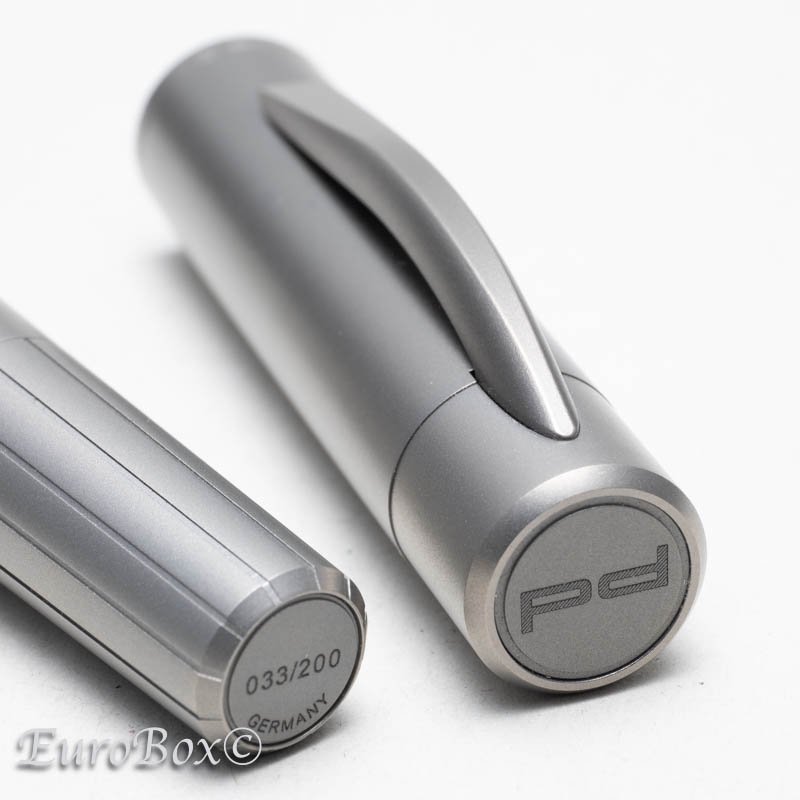 ポルシェデザイン 万年筆 P'3105 ピュアチタニウム PORSCHE DESIGN P'3105 Pure Titanium - ユーロボックス  - Euro Box