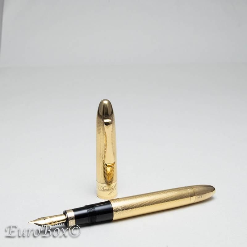 DAVIDOFF ダビドフ 万年筆 18金ペン先 DAVIDOFF ダヴィドフ 万年筆 ブラック ペン先:18金 字幅:EF
