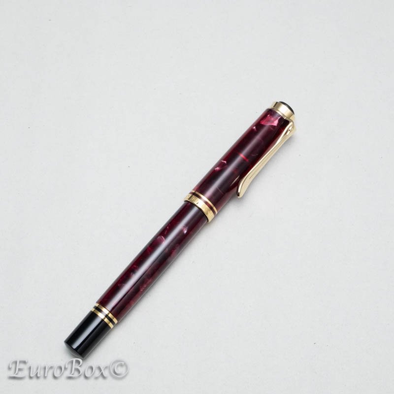 ペリカン 万年筆 スーベレーン M320 ルビーレッド Pelikan Souveran M320 Ruby Red - ユーロボックス - Euro  Box