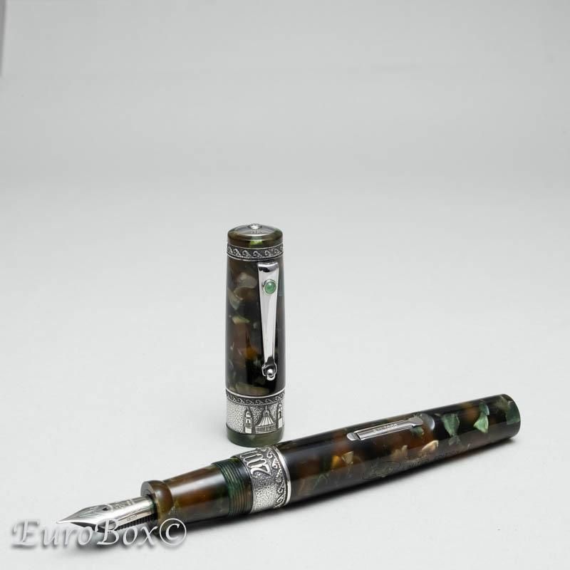 DELTA デルタ　万年筆　LEX Collection 1K 箱付 中古)DELTA デルタ 万年筆 カプリコレクション ブルーグロット