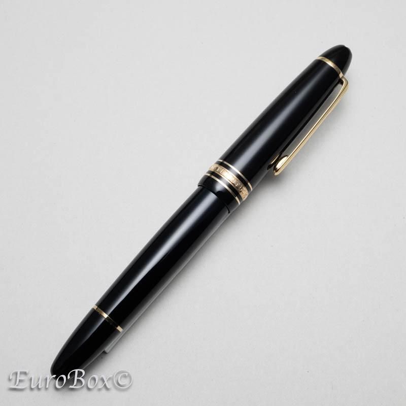 モンブラン 万年筆 マイスターシュテュック 147 トラベラー ブラック MONTBLANC Meisterstuck 147 Traveler  Black - ユーロボックス - Euro Box