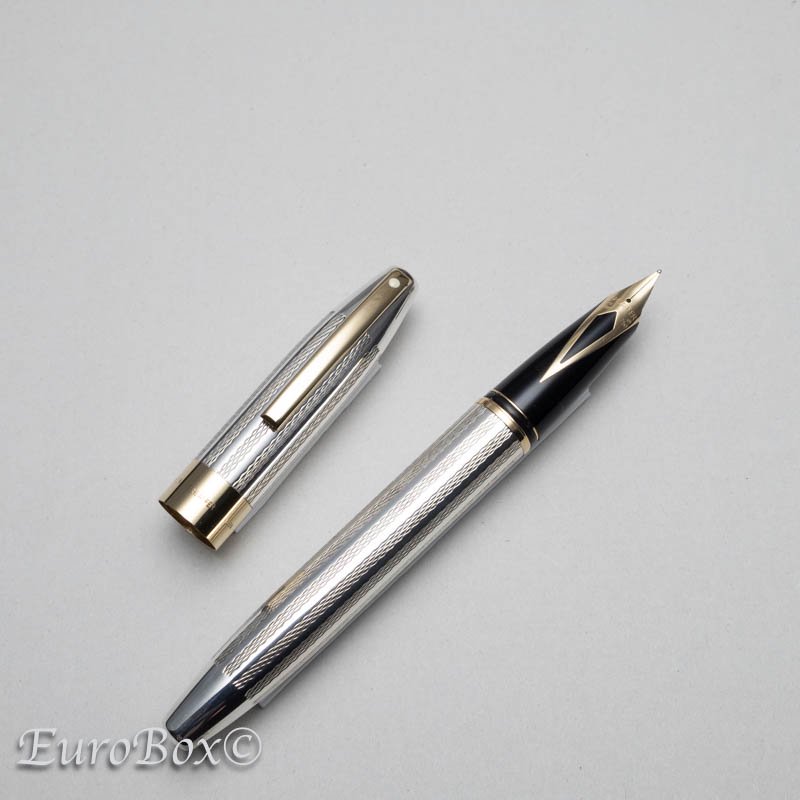 シェーファー 万年筆 レガシー ヘリテージ シルバー SHEAFFER LEGACY Heritage Sterling Silver -  ユーロボックス - Euro Box