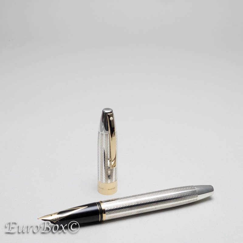 シェーファー 万年筆 レガシー ヘリテージ シルバー SHEAFFER LEGACY Heritage Sterling Silver -  ユーロボックス - Euro Box