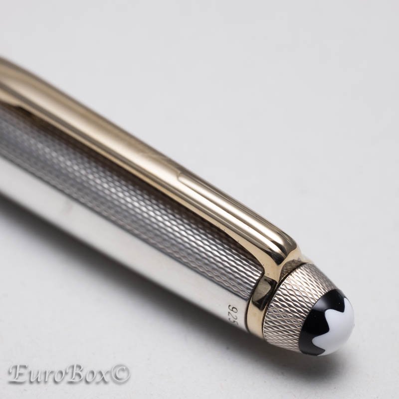 モンブラン ボールペン ソリテール 1646 シルバー バーレイ MONTBLANC Meisterstuck Solitaire 1646  Silver Barley Ballpoint Pen - Euro Box