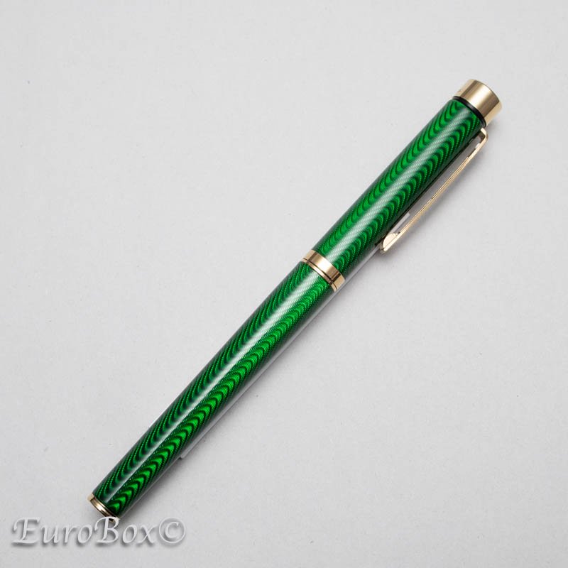 シェーファー 万年筆 タルガ 1086 モアレ ラッカー グリーン SHEAFFER Targa 1086 Moire Lacquer Green -  ユーロボックス - Euro Box