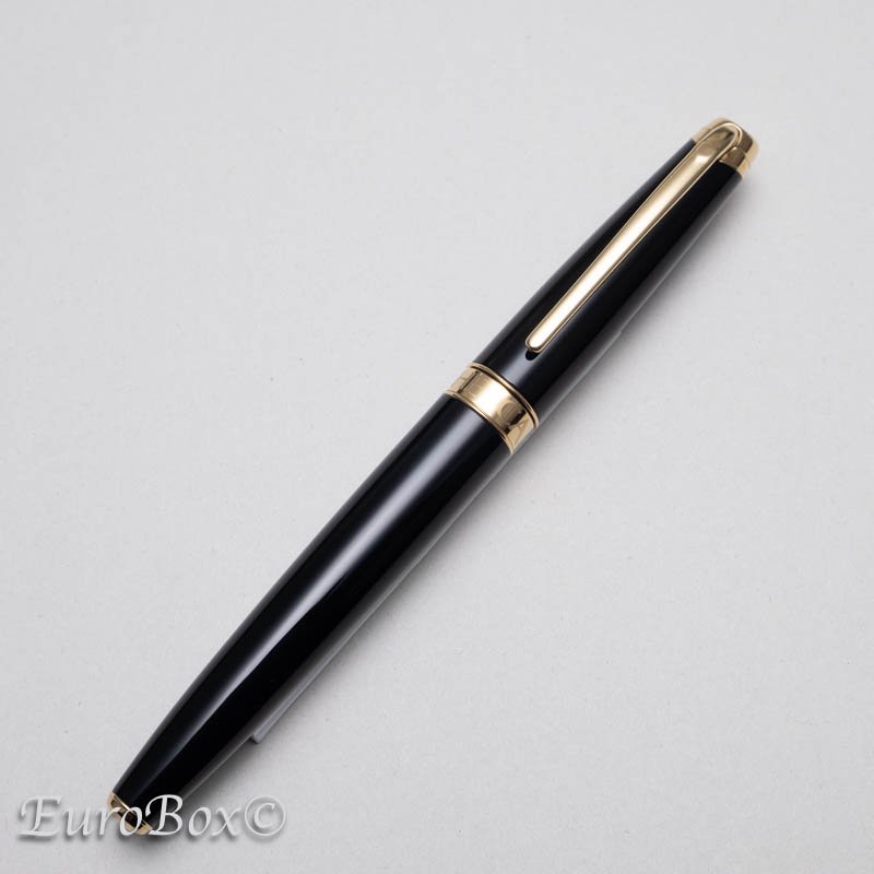 å ǯɮ ޥ 쥯 ܥˡ֥å ɥȥ CARAN d'ACHE Leman Ebony Black Lacquer Gold Trim