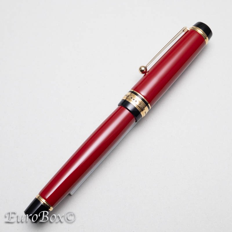 パイロット 万年筆 カスタム845 朱漆 PILOT Custom 845 Urushi Red - ユーロボックス - Euro Box