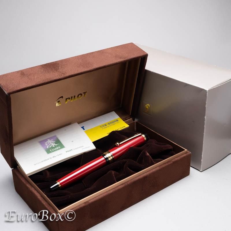 パイロット 万年筆 カスタム845 朱漆 PILOT Custom 845 Urushi Red - ユーロボックス - Euro Box