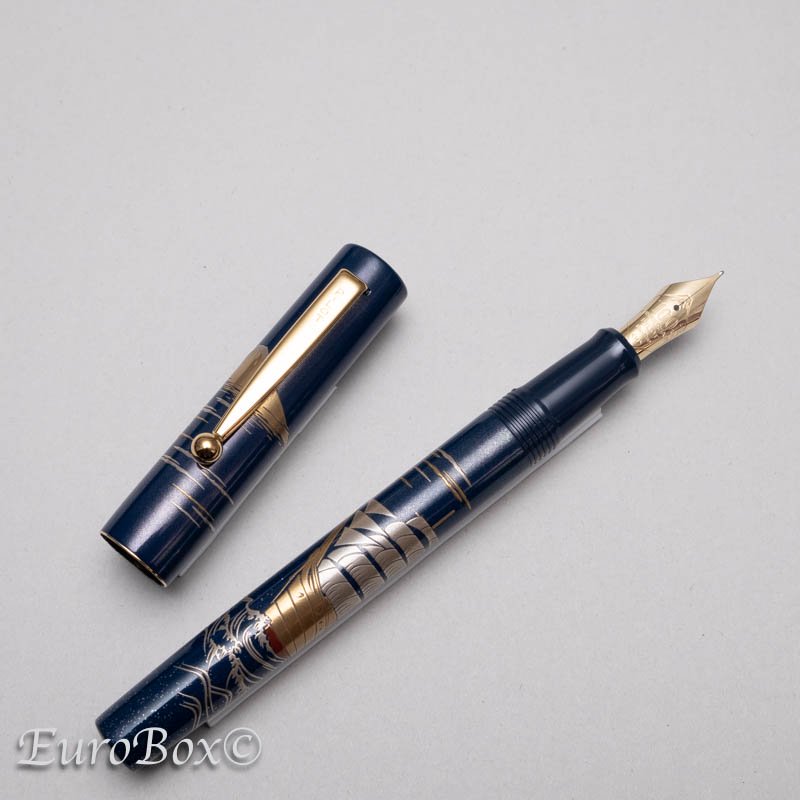 パイロット 万年筆 100周年 蒔絵 富士と明治丸 PILOT 100th Anniversary Fuji and Meiji-Maru -  ユーロボックス - Euro Box