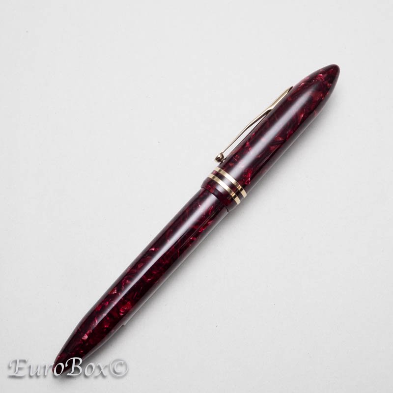 シェーファー 万年筆 バランス マーブル クリムゾングロー SHEAFFER Balance Crimson Glow Burgundy Marble  - Euro Box