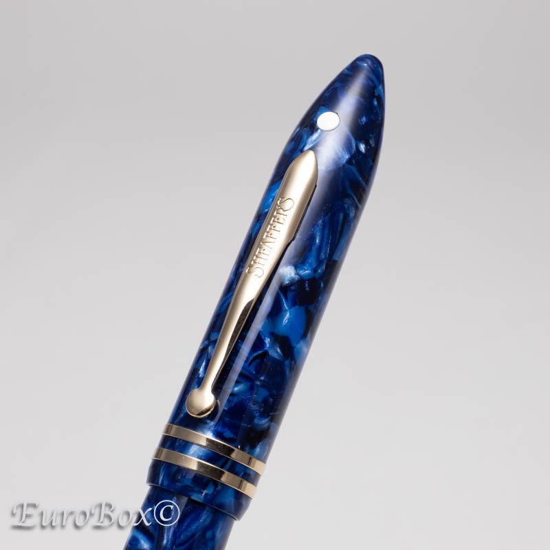 シェーファー 万年筆 バランス マーブル コバルトグロー SHEAFFER Balance Cobalt Glow Blue Marble -  Euro Box