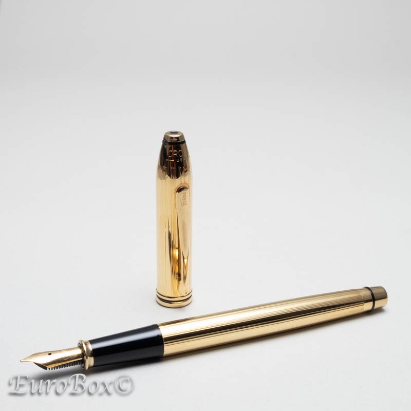 クロス 万年筆 タウンゼント 18Kゴールドプレート CROSS Townsend 18K Gold Plated - ユーロボックス - Euro  Box