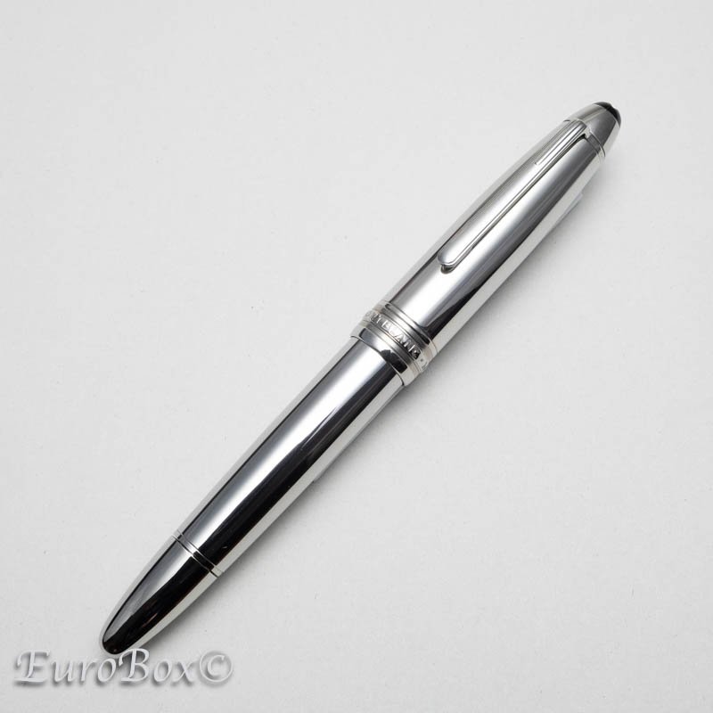 モンブラン 万年筆 ソリテール 23146 ステンレススチール MONTBLANC Solitaire 23146 Stainless Steel -  ユーロボックス - Euro Box