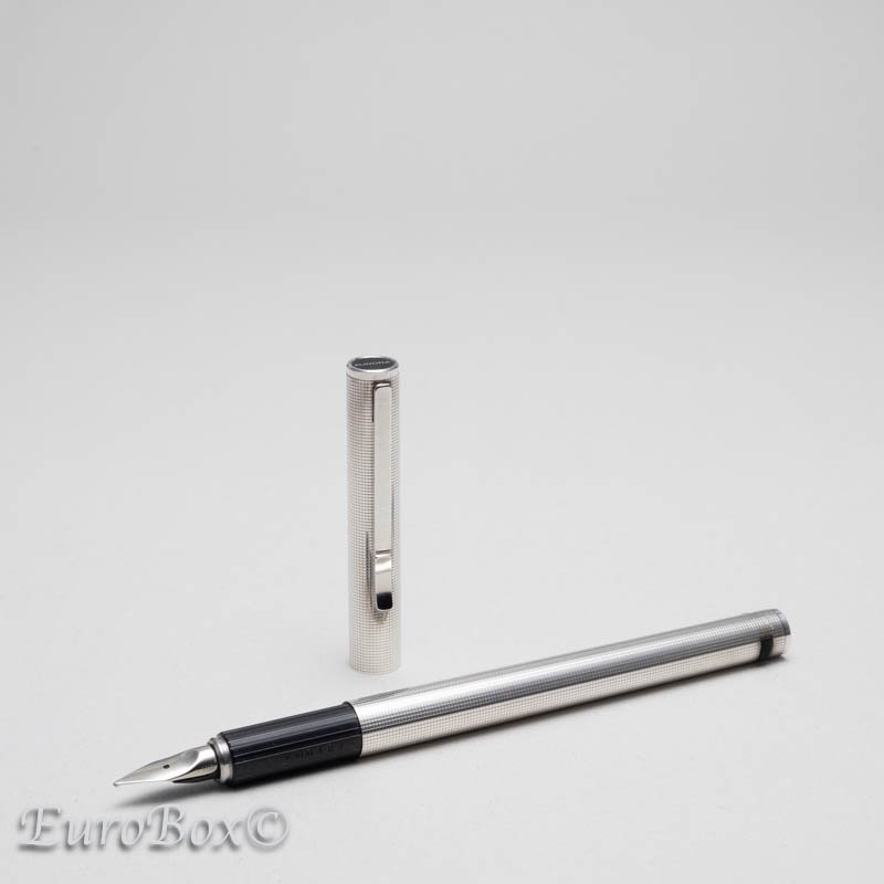 アウロラ 万年筆 アスティル H41 シルバー ファイン グレイン AURORA Hastil H41 Sterling Silver - Euro  Box