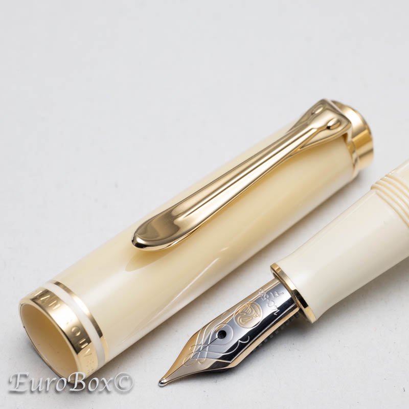 ペリカン 万年筆 スーベレーン M320 パールホワイト Pelikan Souveran M320 Pearl White - ユーロボックス -  Euro Box