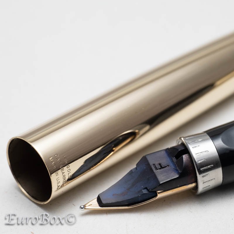 パーカー 万年筆 75 プレジデンシャル 14金無垢 PARKER 75 Presidential 14K Solid Gold - ユーロボックス  - Euro Box