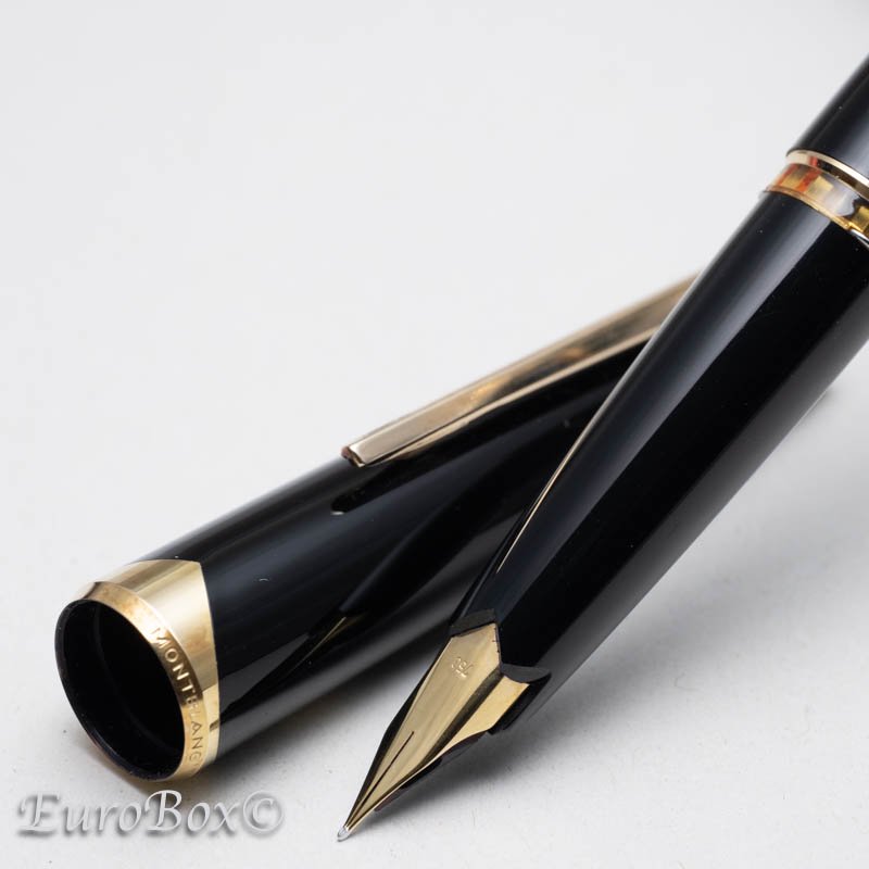 モンブラン 万年筆 No.121 クラシック ブラック MONTBLANC No.121 Classic Black - ユーロボックス - Euro  Box