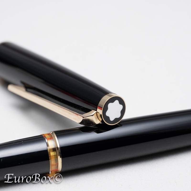 モンブラン 万年筆 No.121 クラシック ブラック MONTBLANC No.121 Classic Black - ユーロボックス - Euro  Box