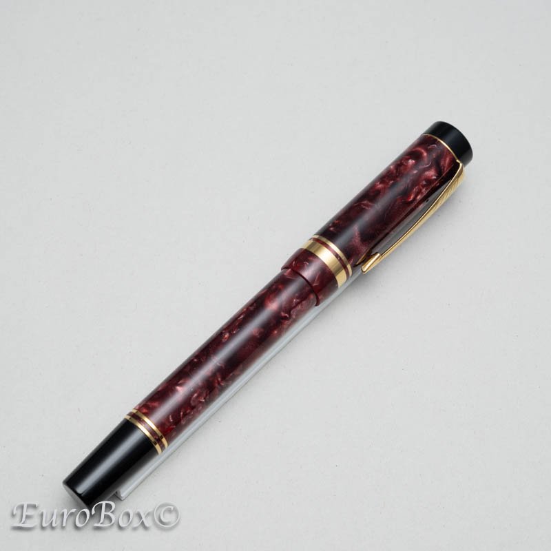 パーカー 万年筆 デュオフォールド インターナショナル マーブルレッド PARKER Duofold International Marble Red  - Euro Box