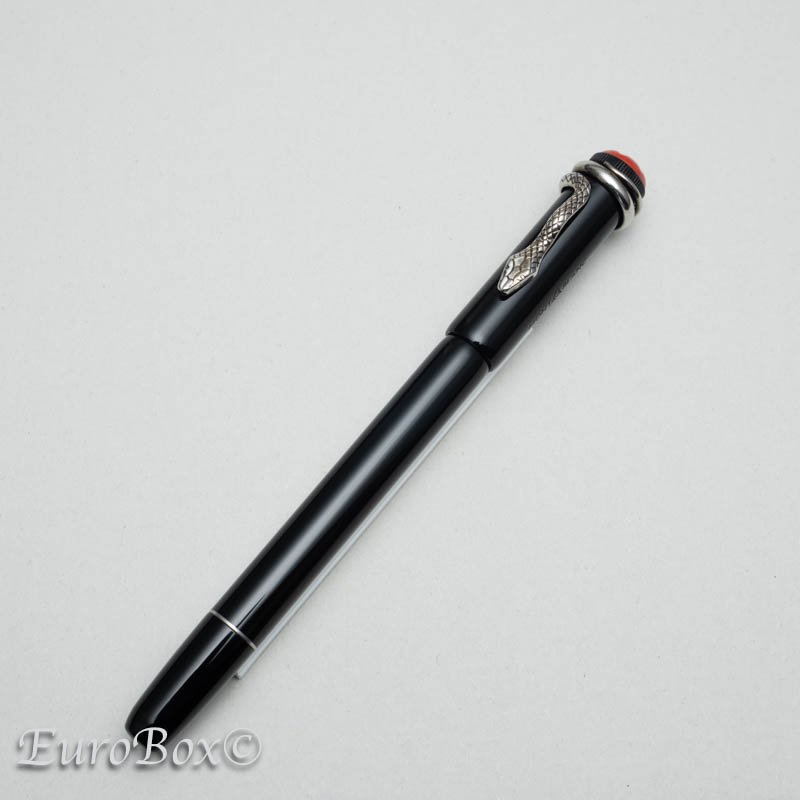 モンブラン ローラーボール ヘリテイジ コレクション ルージュ・エ・ノワール ブラック MONTBLANC Rollerball Heritage  Rouge et Noir Black - Euro Box