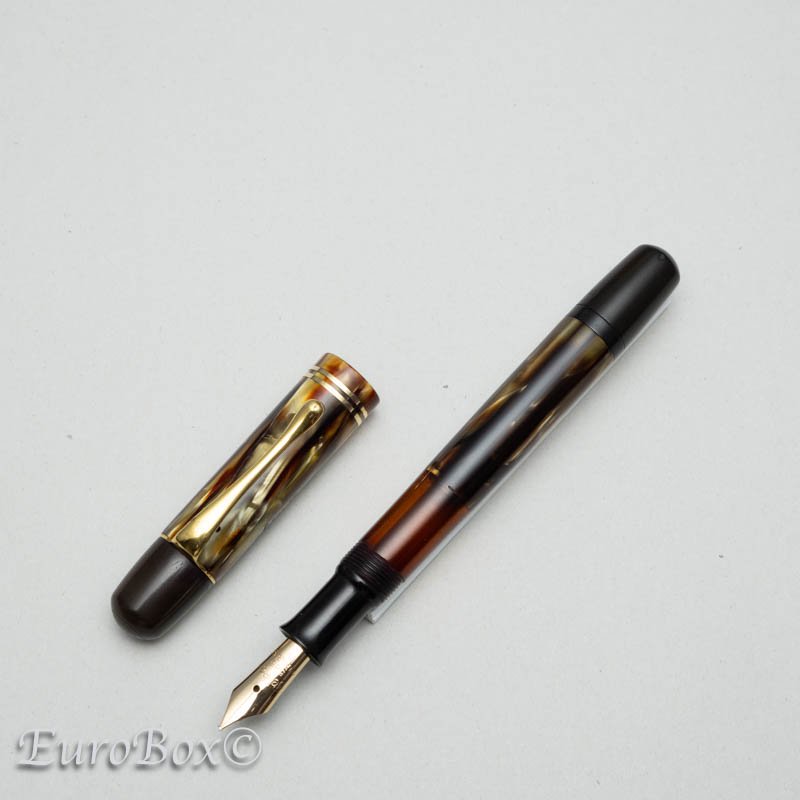 ペリカン 万年筆 101N トータス エメジェ ポルトガル向け Pelikan 101N Tortoise Emege Portuguese  Market - Euro Box