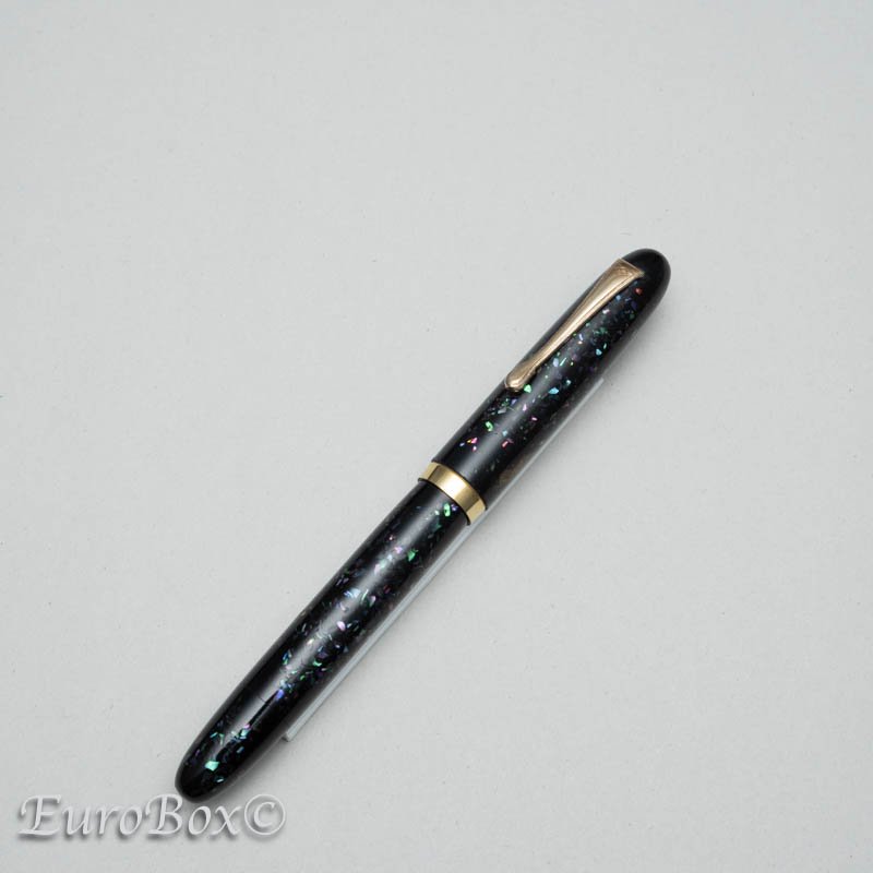 四菱 螺鈿蒔絵万年筆 インキ止め式 YOTSUBISHI Raden Maki-e Pen - Shut-off Valve - Euro Box