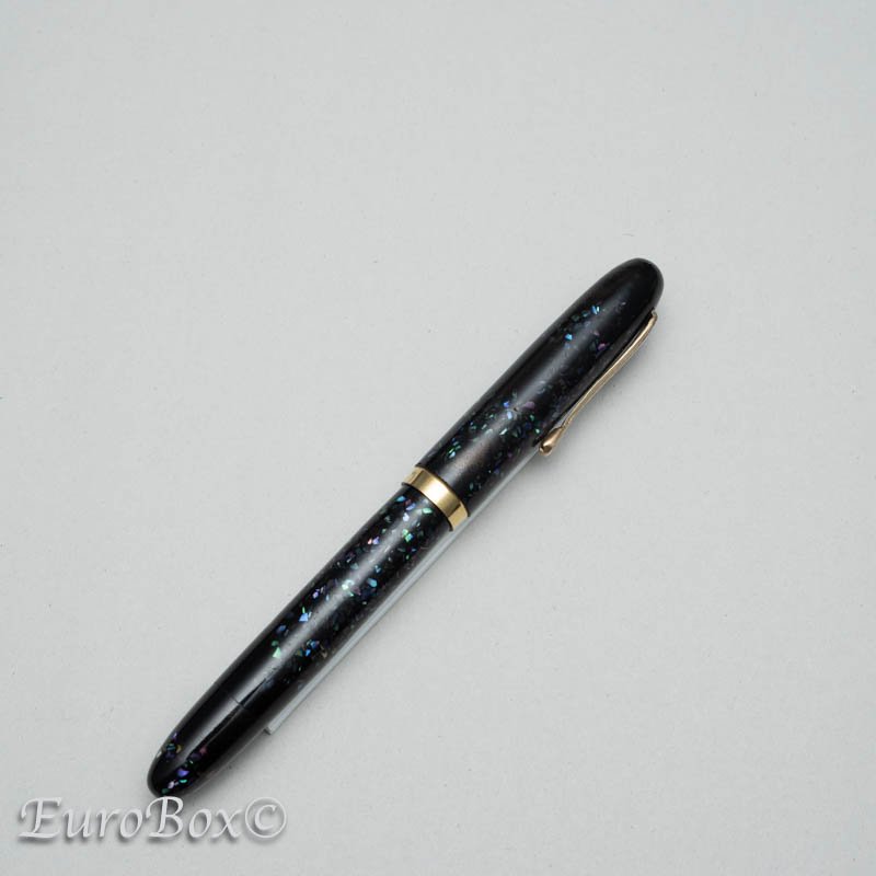 四菱 螺鈿蒔絵万年筆 インキ止め式 YOTSUBISHI Raden Maki-e Pen - Shut-off Valve - Euro Box