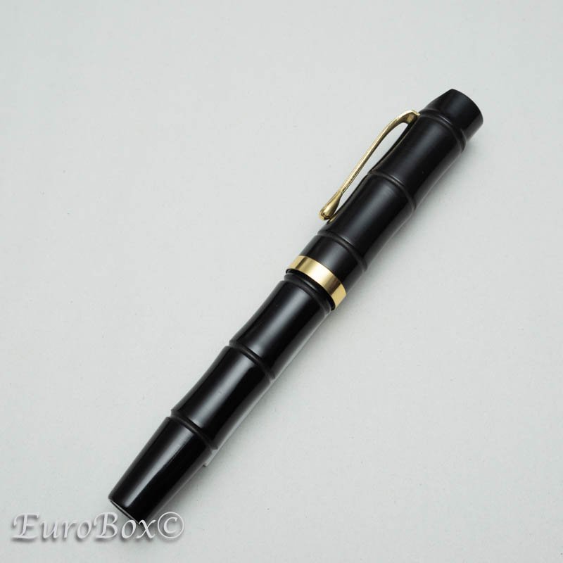 酒井栄助 万年筆 竹 インキ止め式 SAKAI EISUKE Bamboo Pen - Shut-Off Valve - Euro Box