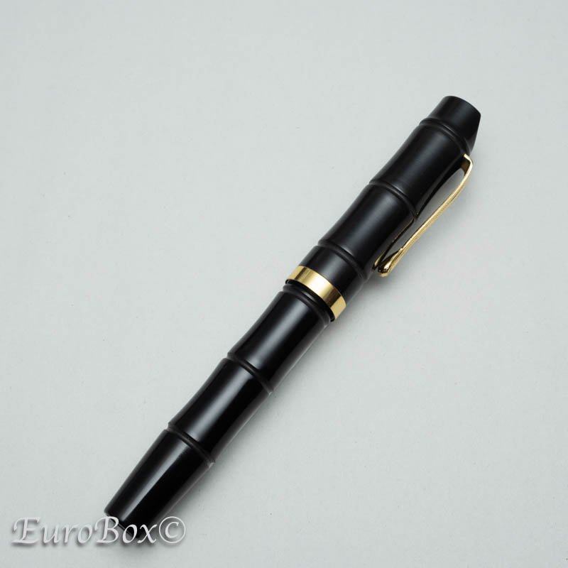 酒井栄助 万年筆 竹 インキ止め式 SAKAI EISUKE Bamboo Pen - Shut-Off Valve - Euro Box