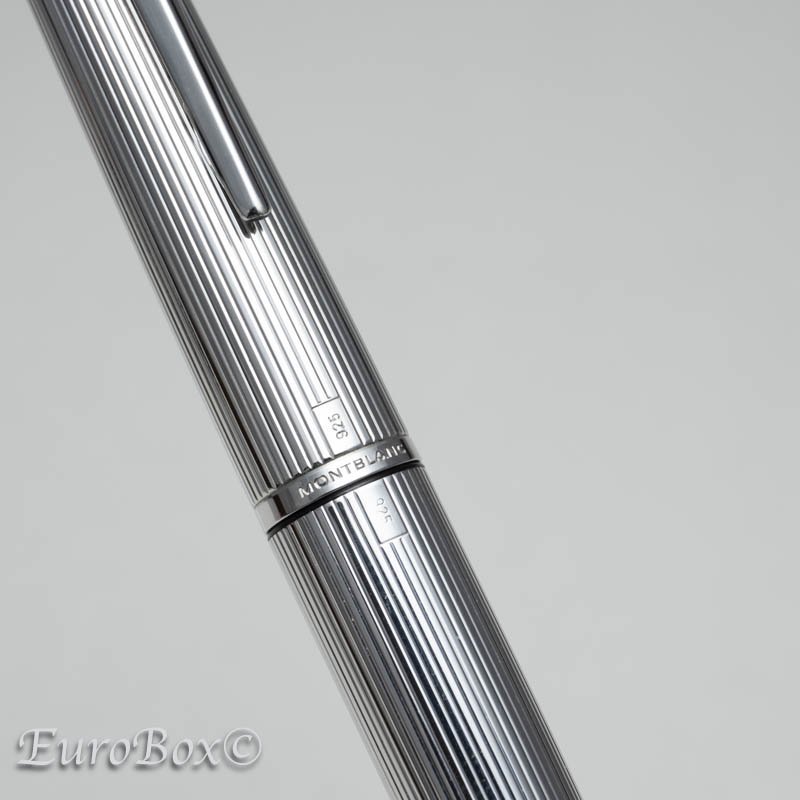 モンブラン 万年筆 1266 スターリングシルバー MONTBLANC 1266 Chased Sterling Silver - Euro Box