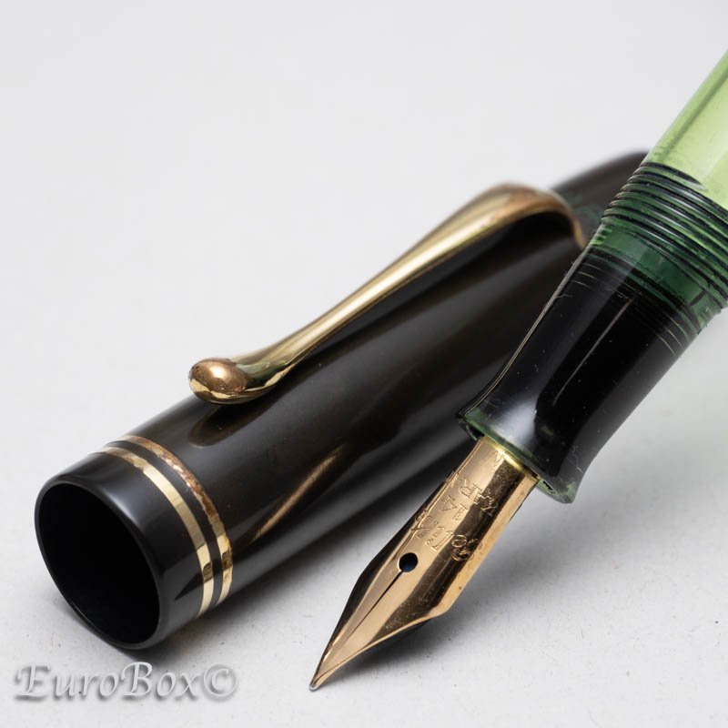 ペリカン 万年筆 100 グリーン Pelikan 100 Green - Euro Box