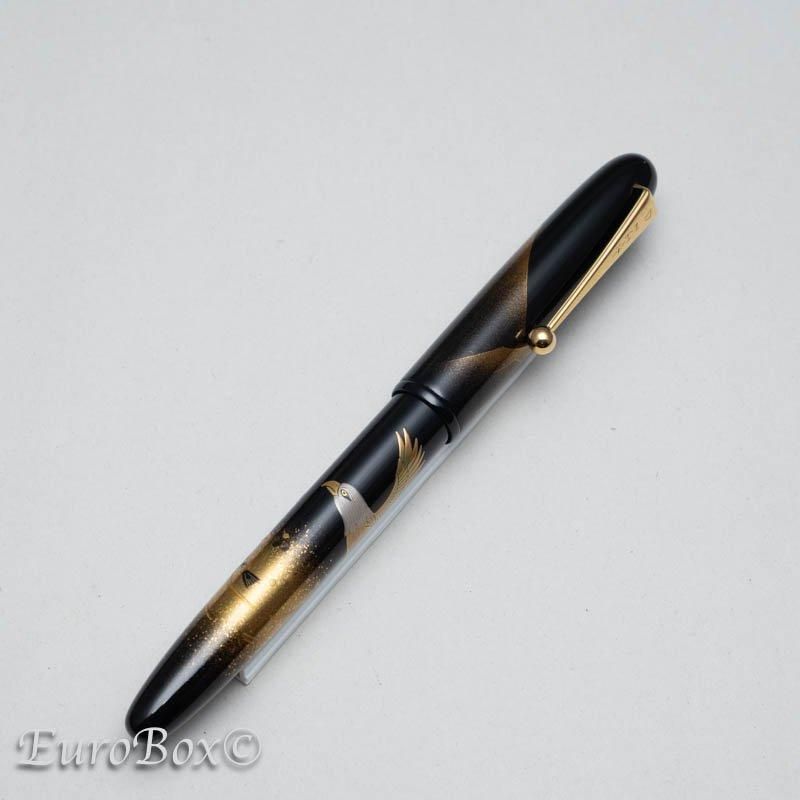 NAMIKI蒔絵万年筆、ユカリシリーズ、絶版、白鷺 NAMIKI蒔絵万年筆、ユカリシリーズ、絶版、白鷺 NAMIKI蒔絵万年筆