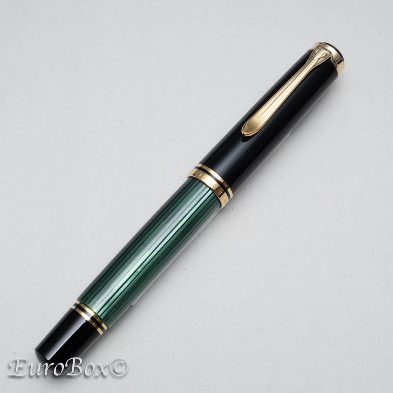 ڥꥫ ٥졼 M1000 ꡼󥹥ȥ饤   Pelikan Souveran M1000 Green Stripe Tuned by Nib Meister Moriyama