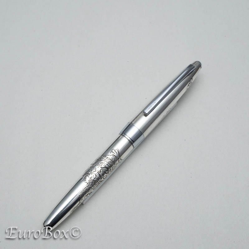 Pilot Custom H371 18KWG 万年筆 シルバー