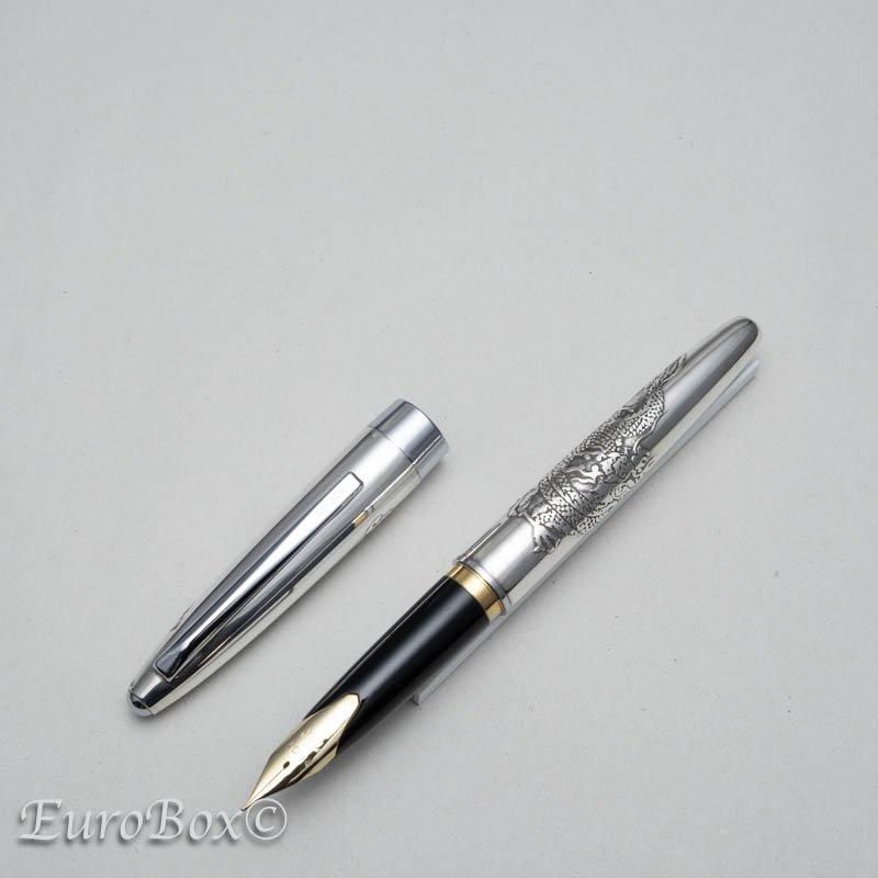 希少・美品 パイロット PILOT 万年筆 龍 四爪龍 シルバー925 K14 希少・美品 パイロット PILOT 万年筆 龍 四爪龍 シルバー925 K14